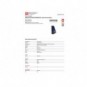 Portariviste in plastica rigida Office Products A4 - trasparente blu navy 21215521-03