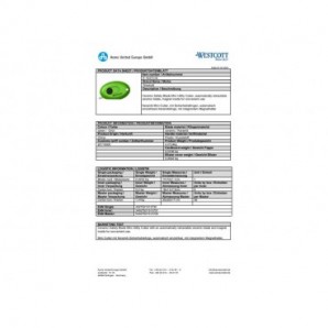 Cutter di sicurezza Westcott con mini lama a scatto in ceramica lunghezza 31 mm verde - E-16474 00