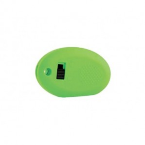 Cutter di sicurezza Westcott con mini lama a scatto in ceramica lunghezza 31 mm verde - E-16474 00