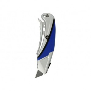 Cutter di sicurezza Westcott con maniglia per l'uscita della lama a scatto - larghezza 18 mm - E-84042 00