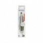 Cutter Westcott Professional larghezza lama 18 mm + 2 lame di ricambio (1+2) grigio - E-184005 00