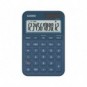 Calcolatrice da tavolo Casio solare o a batteria - display 12 cifre - blu MS-20YC-NY-W-EP