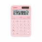 Calcolatrice da tavolo Casio solare o a batteria - display 12 cifre - rosa MS-20YC-LP-W-EP