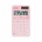 Calcolatrice tascabile Casio solare o batteria - display 10 cifre - rosa SL-310YC-LP-W-EP