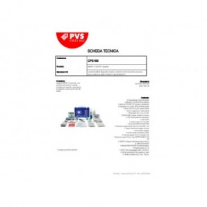 Valigetta PVS Medic 2 All. 1 HACCP blu 395x135xH.270 mm CPS169