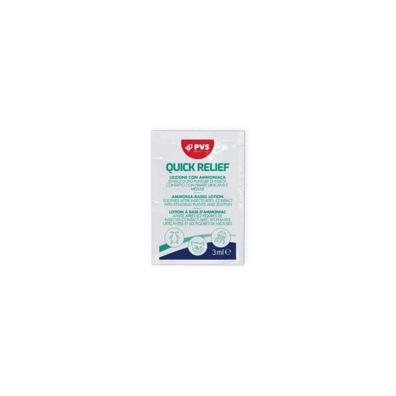 Lozione a base di ammoniaca per alleviare irritazioni cutanee PVS - conf. 10 pz - 3 ml - TOW013