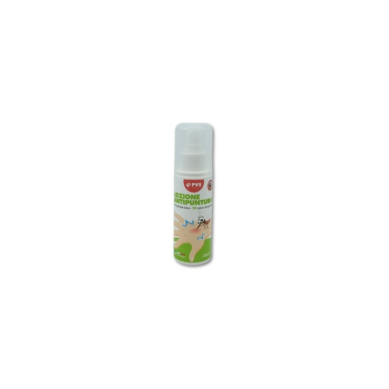 Lozione spray antipuntura insetti agli oli essenziali PVS 100 ml LOZ001