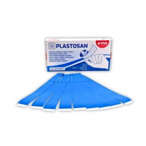 Cerotto adesivo extralungo PVS blu 18x2 cm - conf. 50 pz - CER143