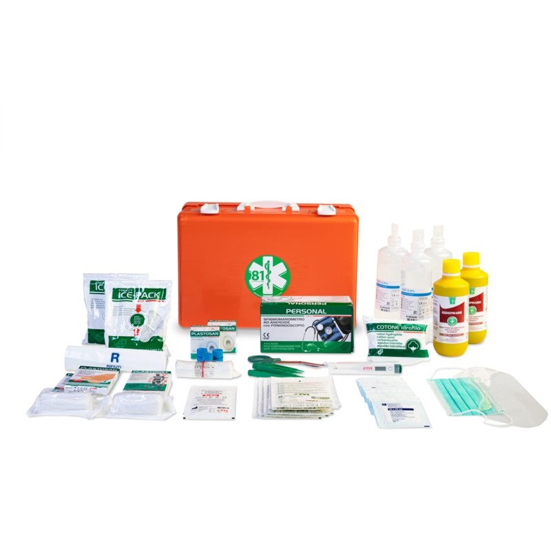 Valigetta PVS Medic 2 ALL. 1 contenuto base oltre 3 lavoratori - 395x135xH.270 mm - CPS517