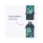 Kit porta badge 110x68 mm + cordoncino 440x20 mm + avvolgibile nero con filo 80 cm Avery tropicale - R4828HT-1