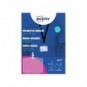 Kit porta badge trasparente 60x90 mm + 10 cordoncini neri con gancio + 16 inserti microperforati stampabili Avery