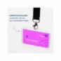Kit porta badge trasparente 60x90 mm + 10 cordoncini neri con gancio + 16 inserti microperforati stampabili Avery