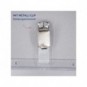 Porta Badge di sicurezza rigidi con clip Avery 54x85 mm - trasparente - conf. 25 pz - 4826