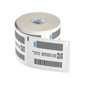 Rotolo 400 etichette DYMO® Label Writer per la conservazione degli alimenti - bianco - 54x70 mm - 2187329