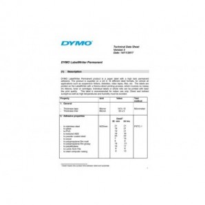 Rotoli 140 etichette permanenti DYMO® Label Writer per spedizione XL bianco 102 x 210 mm - VALUE PACK 6 rotoli