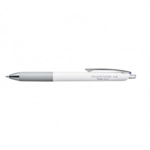 Penna roller a scatto Pentel Floatune punta media 1 mm blu - BY210-CX