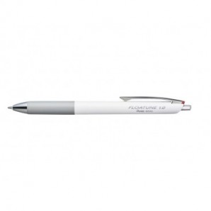 Penna roller a scatto Pentel Floatune punta media 1 mm rosso - BY210-BX