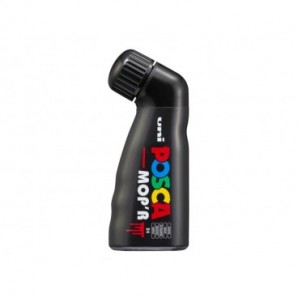 Marcatore a tempera Uni Posca Mop'r punta 3-19 mm nero M PCM22 N