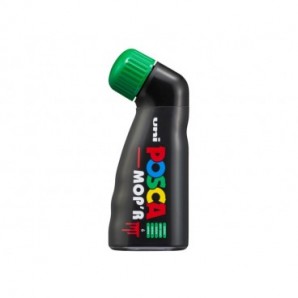 Marcatore a tempera Uni Posca Mop'r punta 3-19 mm verde M PCM22 V