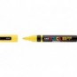 Marcatore a tempera Uni Posca con punta a pennello semi-flessibile 1-4 mm giallo M PC5BR G