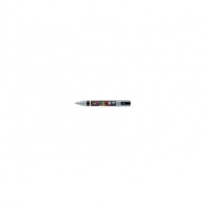 Marcatore a tempera Uni Posca con punta a pennello semi-flessibile 1-4 mm grigio M PC5BR GR