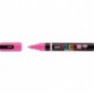 Marcatore a tempera Uni Posca con punta a pennello semi-flessibile 1-4 mm rosa M PC5BR RA