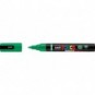 Marcatore a tempera Uni Posca con punta a pennello semi-flessibile 1-4 mm verde M PC5BR V