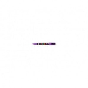 Marcatore a tempera Uni Posca con punta a pennello semi-flessibile 1-4 mm viola M PC5BR VI