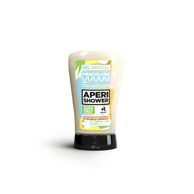 Gel doccia bagnoschiuma +Ready Aperishower 200 ml Pinacolada PY0005