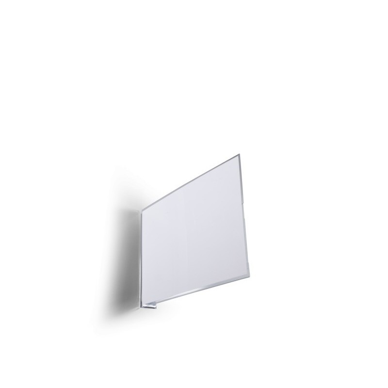 Cartello da corsia a bandiera magnetico A5 orizzontale trasparente Durable - conf. 10 pz - 1873-19