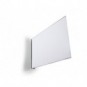 Cartello da corsia a bandiera magnetico A4 orizzontale trasparente Durable - conf. 10 pz - 1875-19