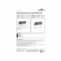 Pannello divisorio da scrivania Durable EFFECT 160 carbone 3135-58
