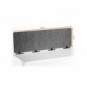 Pannello divisorio da scrivania Durable EFFECT 160 carbone 3135-58