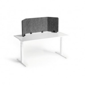 Pannello divisorio da scrivania Durable EFFECT 160 carbone 3135-58