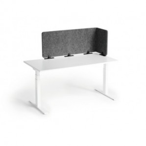Pannello divisorio da scrivania Durable EFFECT 160 carbone 3135-58