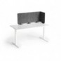 Pannello divisorio da scrivania Durable EFFECT 160 carbone 3135-58