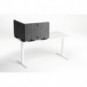 Pannello divisorio da scrivania Durable EFFECT 160 carbone 3135-58