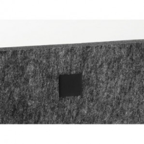 Pannello divisorio da scrivania Durable EFFECT 160 carbone 3135-58