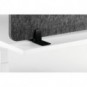 Pannello divisorio da scrivania Durable EFFECT 160 carbone 3135-58