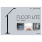 Lampada da terra Luctra® FLOOR LITE nero 9288-01