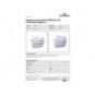 Espositore da parete Durable FLEXIPLUS 2 A4 orizzontale magnetico trasparente - 1709022400