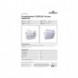 Espositore da parete Durable FLEXIPLUS 2 A4 orizzontale magnetico trasparente - 1709022400