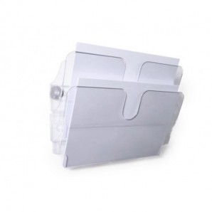 Espositore da parete Durable FLEXIPLUS 2 A4 orizzontale magnetico trasparente - 1709022400