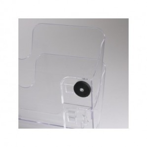 Espositore da parete Durable FLEXIPLUS 2 A4 orizzontale magnetico trasparente - 1709022400