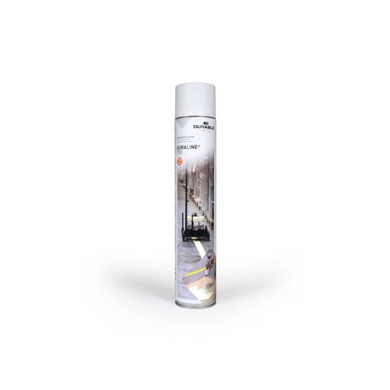 Vernice spray per segnaletica da pavimento Durable DURALINE® 750 bianco 1140-02