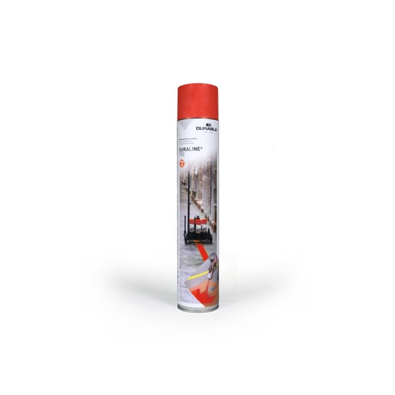 Vernice spray per segnaletica da pavimento Durable DURALINE® 750 rosso 1140-03