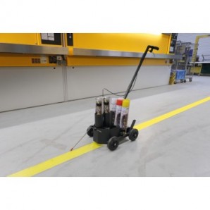 Carrello traccialinee Durable DURALINE® EasyTrack nero 1141-01