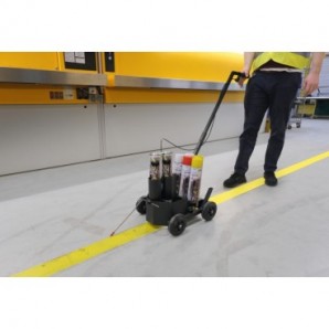 Carrello traccialinee Durable DURALINE® EasyTrack nero 1141-01