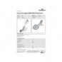 Asta di marcaggio Durable DURALINE® EasyTrack S grigio 1142-10