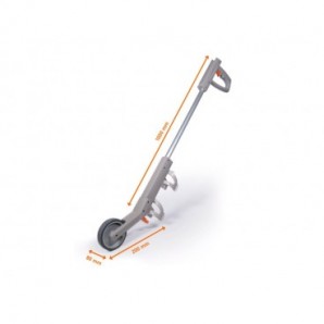 Asta di marcaggio Durable DURALINE® EasyTrack S grigio 1142-10